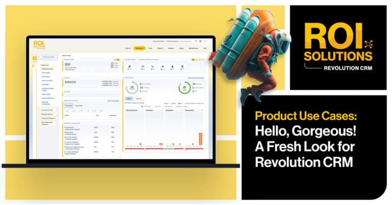 ROI Solutions | Revolution CRM New UI Feature