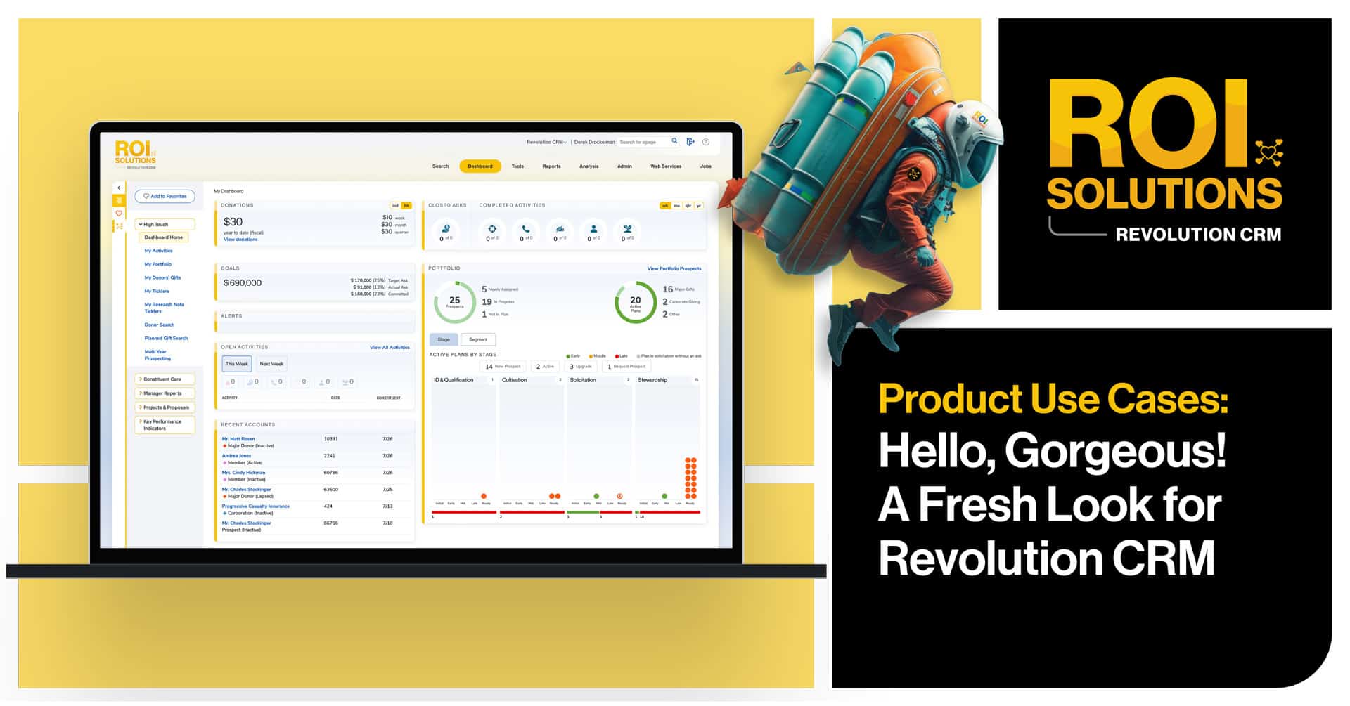 ROI Solutions | Revolution CRM New UI Feature