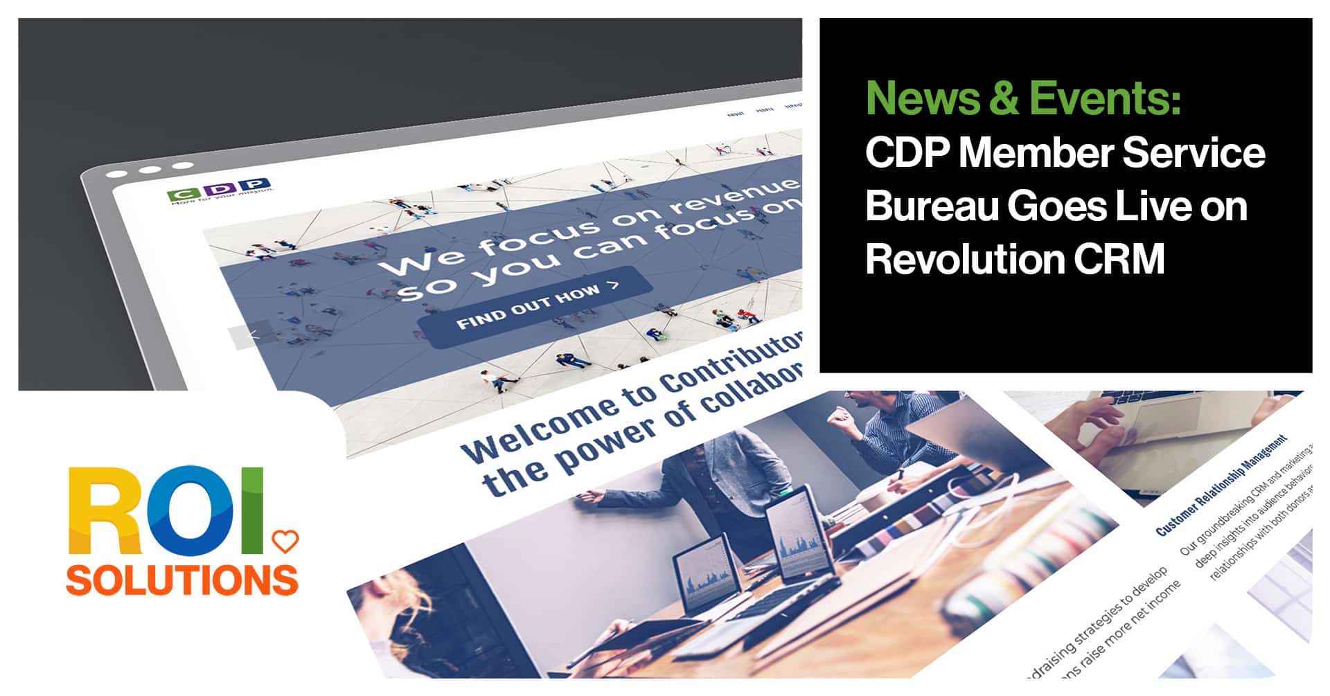 ROI Solutions | CDP MSB Goes Live on Revolution CRM