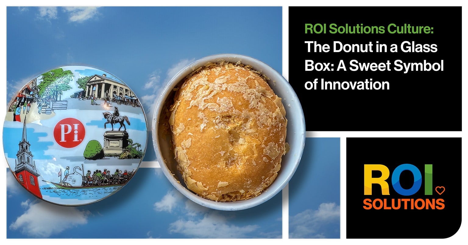 ROI Solutions | The Donut in a Glass Box: A Sweet Symbol of Innovation