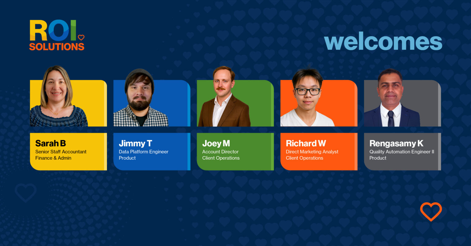 ROI Solutions | Welcome Our New ROI Employees