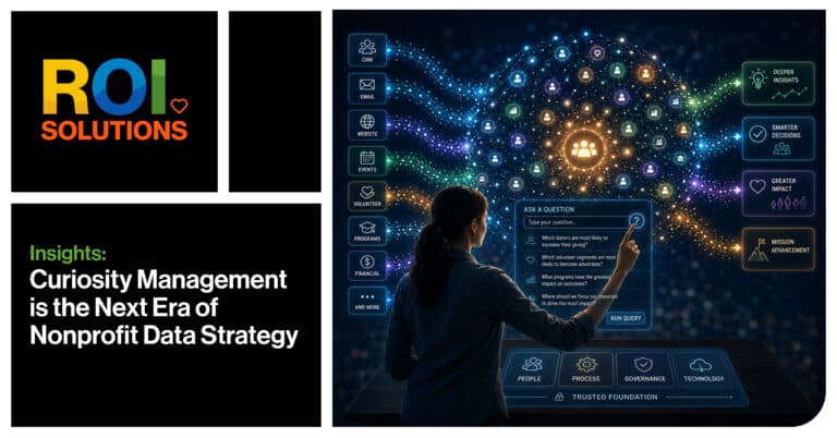 ROI Solutions | Curiosity Management is the Next Era of Nonprofit Data Strategy